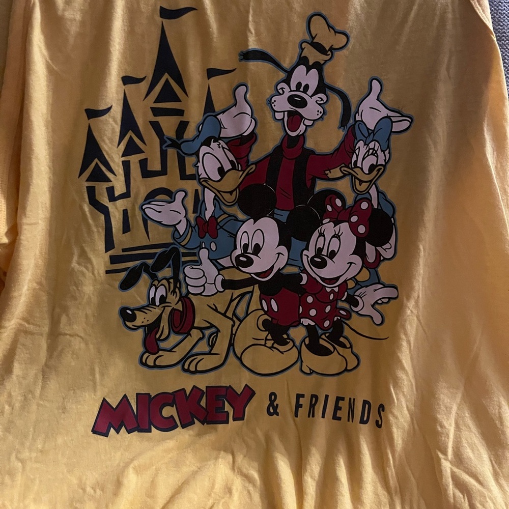 Mickey & Friends Yellow Kids Shirt